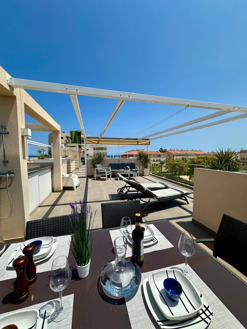 New Luxury Seaview Roof Apartments Пилар де ла Горадада Экстерьер фото